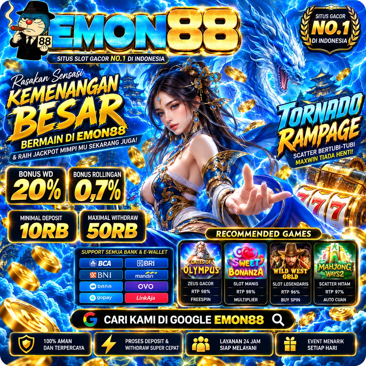 Banner EMON88